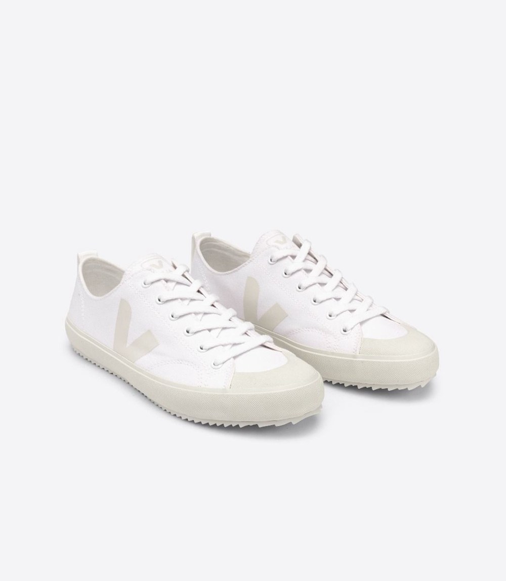 Veja Trainers Womens White - Nova Canvas - HNPF-64305